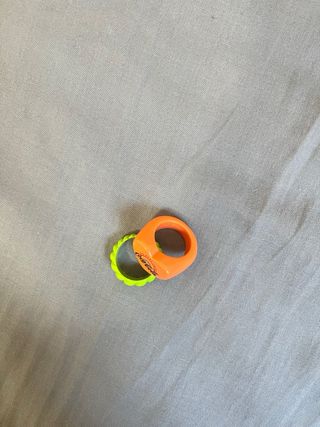 Anillos Verde y Naranja