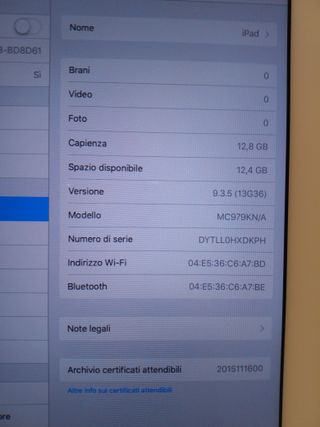 Apple iPad 2 16GB WiFi Bianco