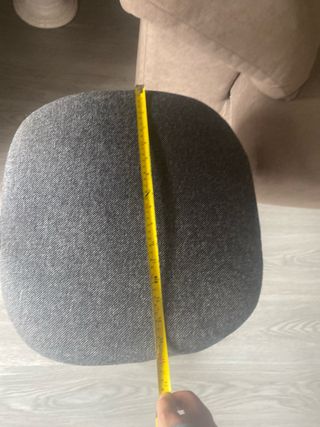 Silla de oficina giratoria gris