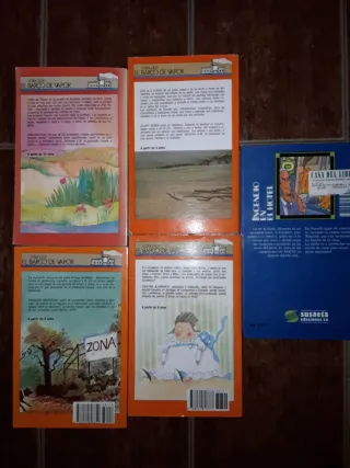 Lote Libros de Texto Infantil Barco de Vapor