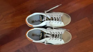 Scarpe uomo Organik Style oro e bianche