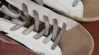 Scarpe uomo Organik Style oro e bianche