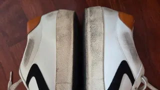 Scarpe uomo Organik Style oro e bianche