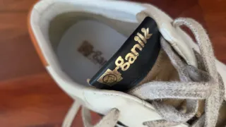 Scarpe uomo Organik Style oro e bianche