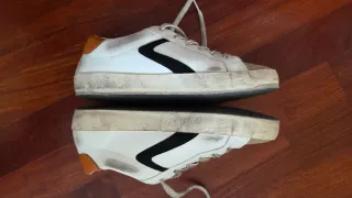 Scarpe uomo Organik Style oro e bianche