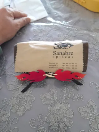 Gafas Sanabre Rojas
