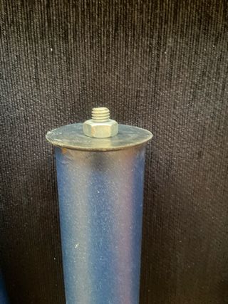 Patas para cama/somier (Set de 4) Azul oscuro