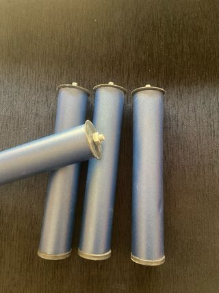 Patas para cama/somier (Set de 4) Azul oscuro