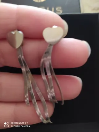 Pendientes Corazón Alesus Plata