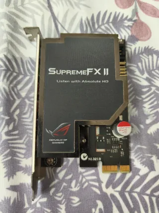 Tarjeta de Sonido ASUS SupremeFX II