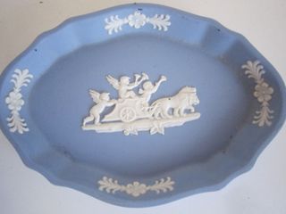 Wedgwood Jasperware Piattino Vintage Azzurro