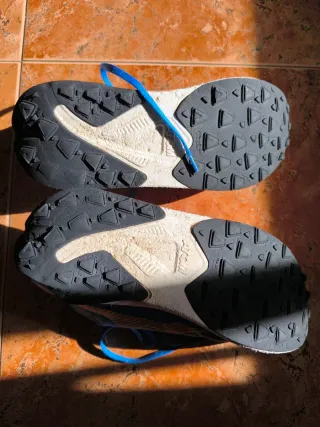 Zapatillas Atom Trail Running Azul/Naranja