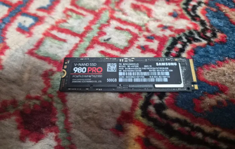 SSD Samsung 980 PRO 500GB NVMe PCIe 4.0