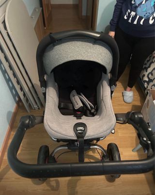 Carro de bebé Jane Rider gris