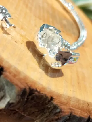 Pulsera Plata 18cm para Charms