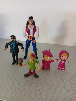 Set Action Figure Personaggi Vari