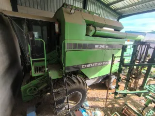 Cosechadora Deutz M36.30 con peine 6m