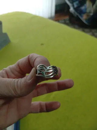 Anillo AS Plata Talla 18