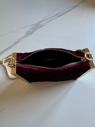 Bolso Fiesta Purificación Garcia Terciopelo