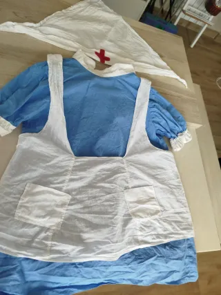 Disfraz Niña Enfermera Retro