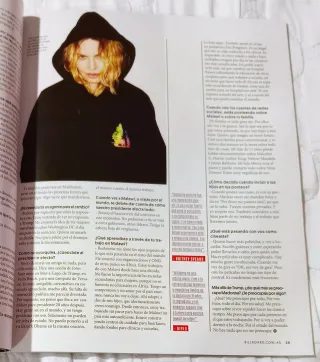 Revista Billboard argentina Madonna 2016