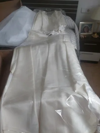 Traje de novia talla 38 hecho a medida