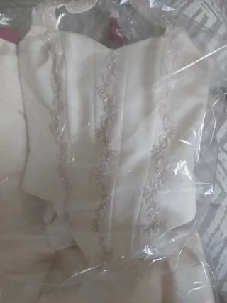 Traje de novia talla 38 hecho a medida