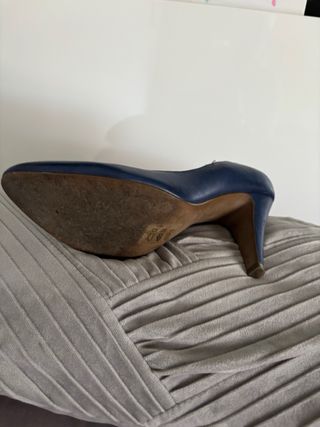 Zapatos de tacón Boch azul talla 41