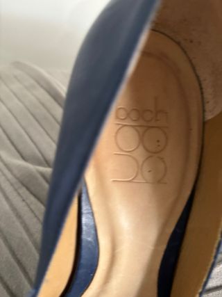 Zapatos de tacón Boch azul talla 41