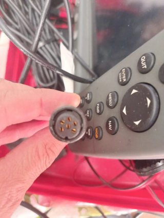 Sonda Garmin 2006 con soporte y transductor