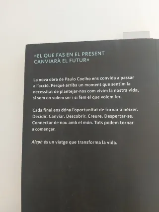Libro Paulo Coelho "Aleph"