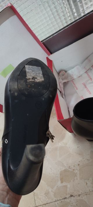 Botines Maria Mare Negros Talla 38