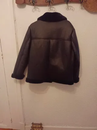 Cazadora aviador negra (mujer)