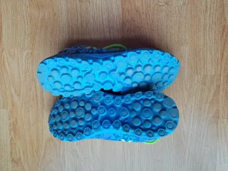 Zapatillas Fútbol Sala Azul y Verde