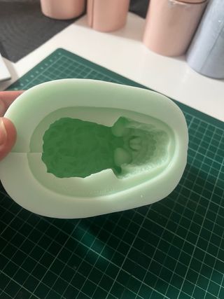 Molde silicona vela Calavera Almas