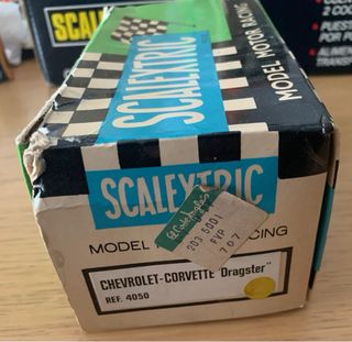 Caja Scalextric Chevrolet Corvette Dragster 4050