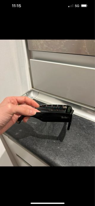 Gafas de sol Ray-Ban negras sin estrenar