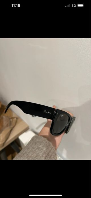 Gafas de sol Ray-Ban negras sin estrenar