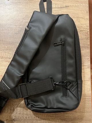 Bolso bandolera para hombre, riñonera multifuncion