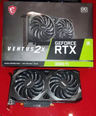 Tarjeta Gráfica MSI RTX 3060 Ti Ventus 2X