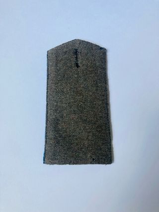 Spallina militare vintage '14' blu rossa