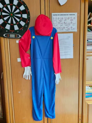 Disfraz de Mario Talla 7-9 años