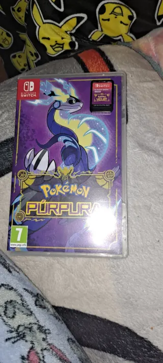 Pokemon Purpura Nintendo Switch RPG