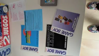 Nintendo Game Boy con 3 juegos y caja