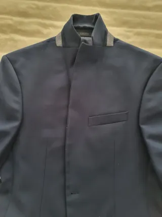 Americana Zara Azul Talla 48 Hombre