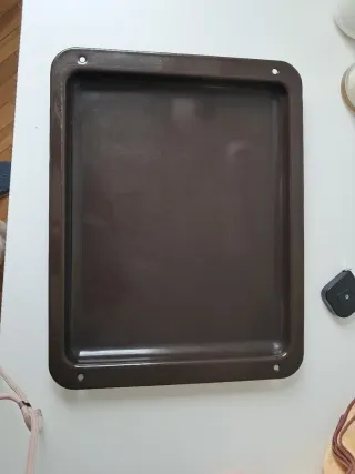 Bandeja de horno marrón