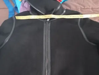 Abrigo Zara reversible negro Talla M