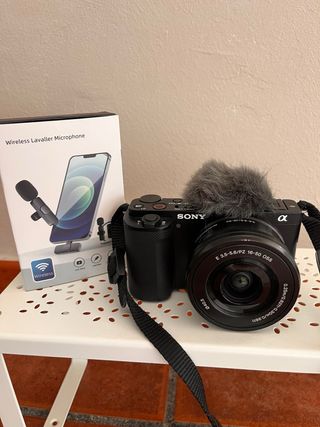 Cámara Sony Negra