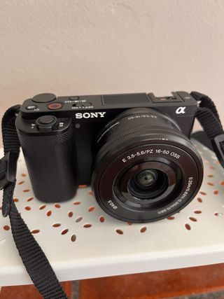 Cámara Sony Negra