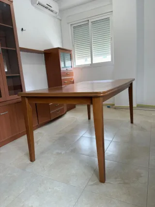 Mesa extensible madera de 240 cm máximo